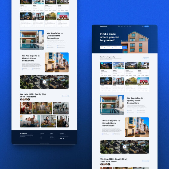 Real state website